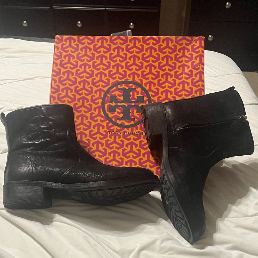 Tory Burch Black Simone Bootie - Vintage Buffalo